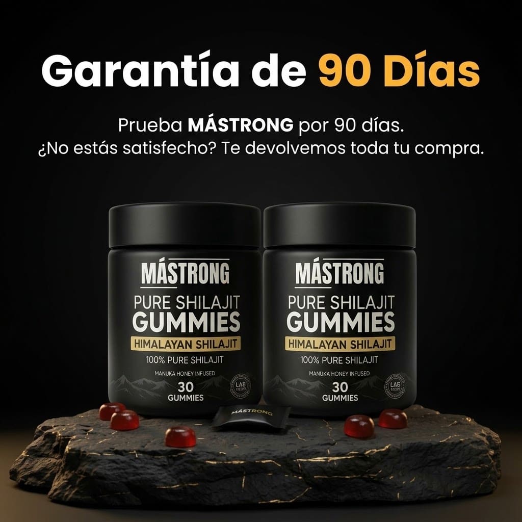MÁSTRONG Shilajit - Más Dura Que Nunca Desde La Primera Semana